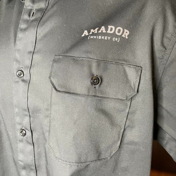 Mens Carhartt Amador Colab Shirt Black Button Down Size XL u New With Tags - Picture 7 of 14